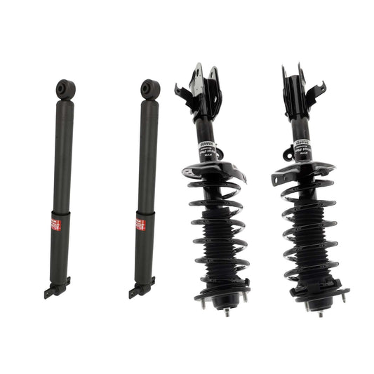 KYB Strut Plus Shocks & Spring Assembly + Rear Excel-G Shocks Set - 2008-2010 Honda Odyssey FWD