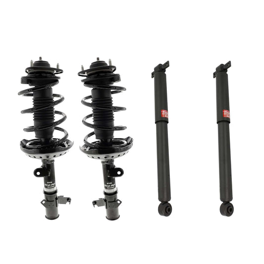 KYB Strut Plus Shocks & Spring Assembly + Rear Excel-G Shocks Set - 2005-2006 Honda Odyssey FWD