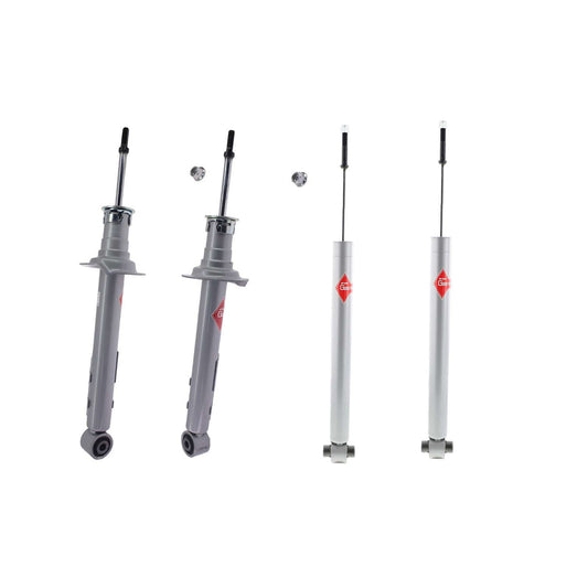 KYB Gas-A-Just Monotube Strut & Shocks Set - 2016 Lexus IS200t RWD