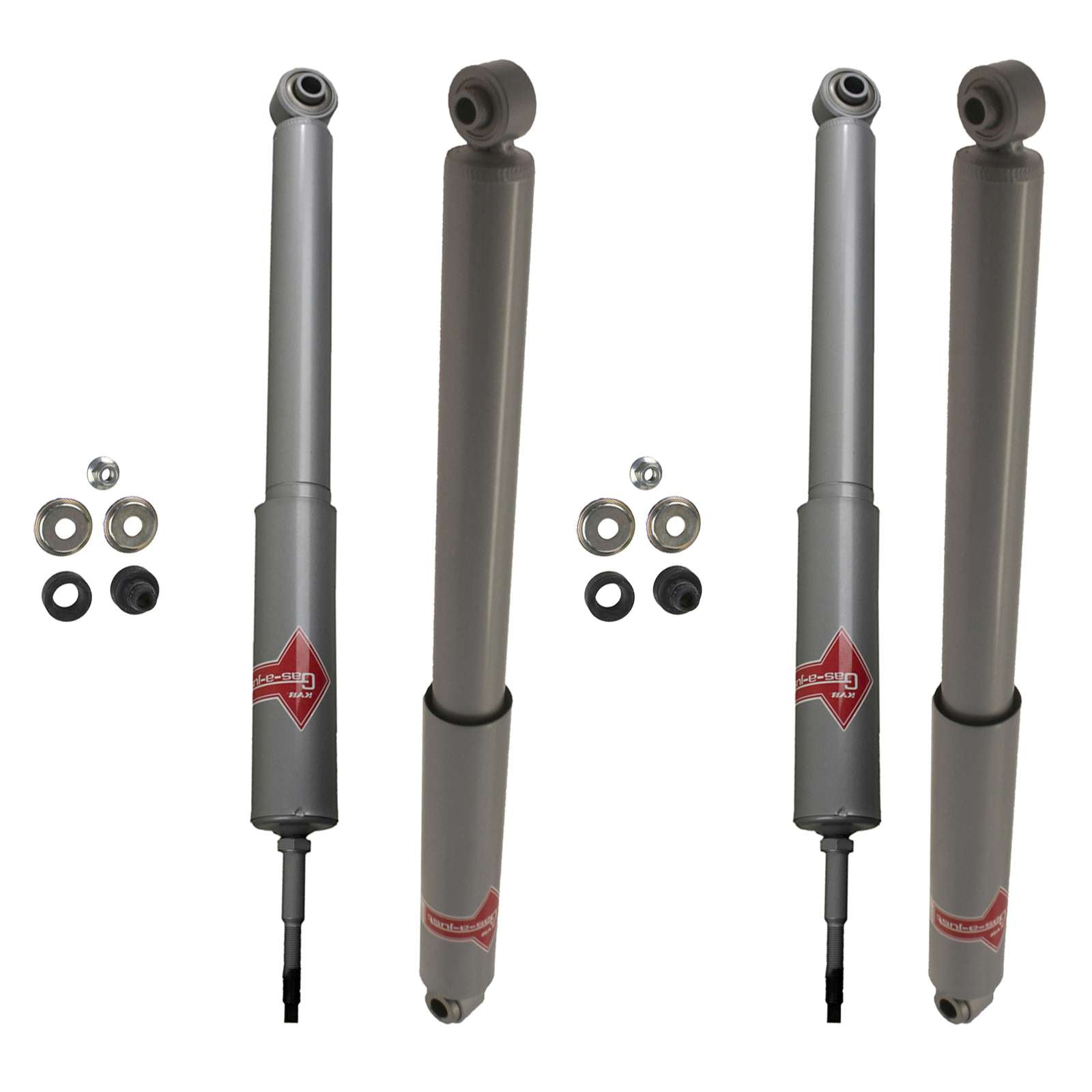KYB Gas-A-Just Monotube Shocks Set - 2011-2017 Ford F-450 Super Duty 4WD RWD