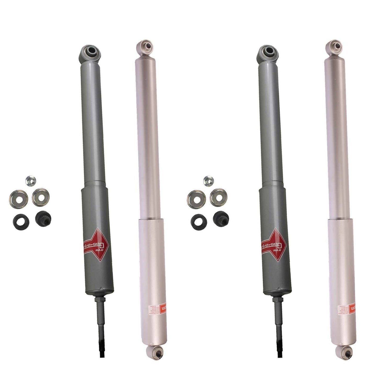 KYB Gas-A-Just Monotube Shocks Set - 2005-2016 Ford F-250 Super Duty 4WD