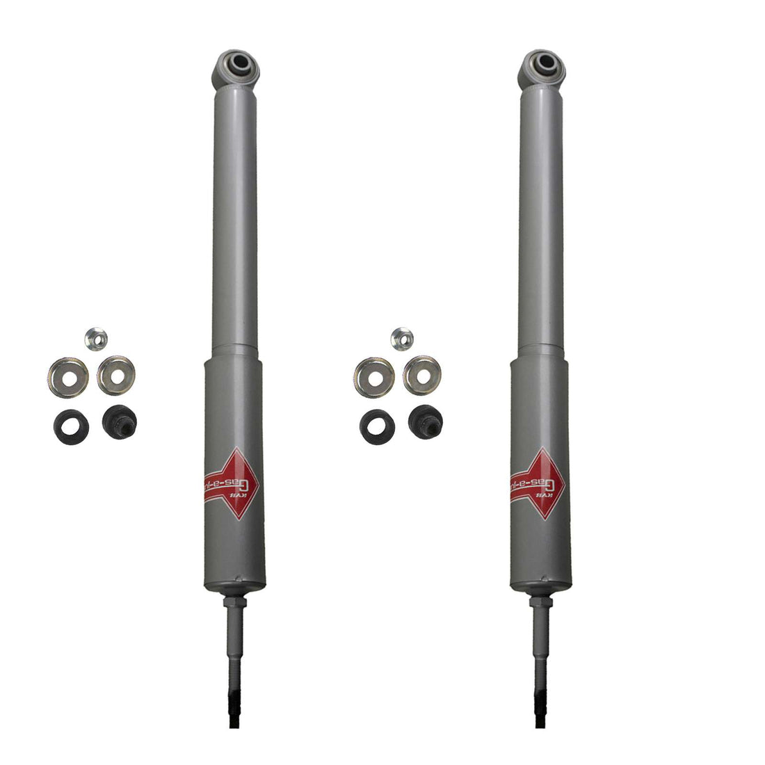 KYB Gas-A-Just Monotube Shocks Front Pair - 2005-2021 Ford F-250 Super Duty 4WD