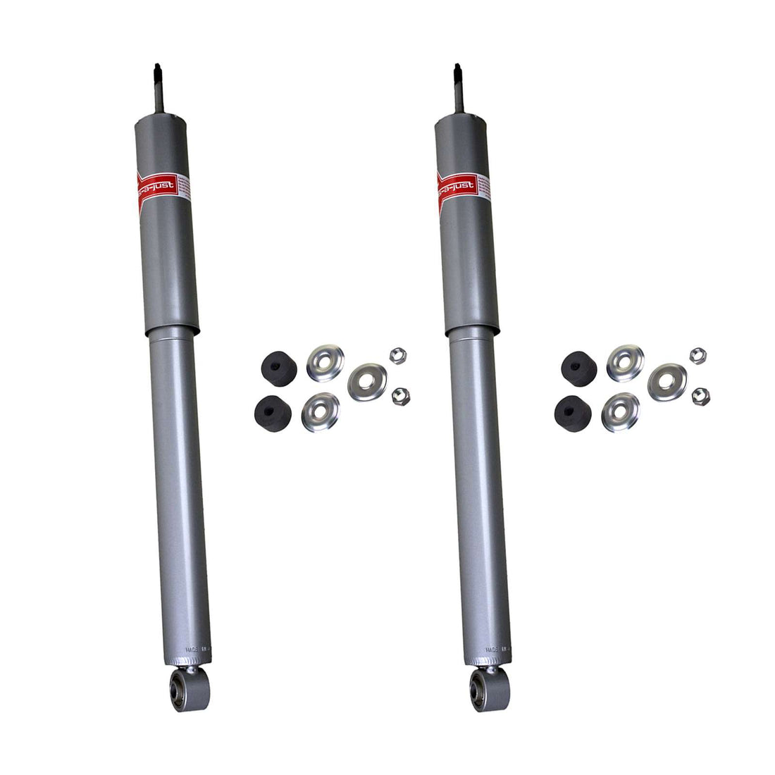KYB Gas-A-Just Monotube Strut Rear Pair - 2005-2015 Toyota Tacoma 4WD AWD RWD