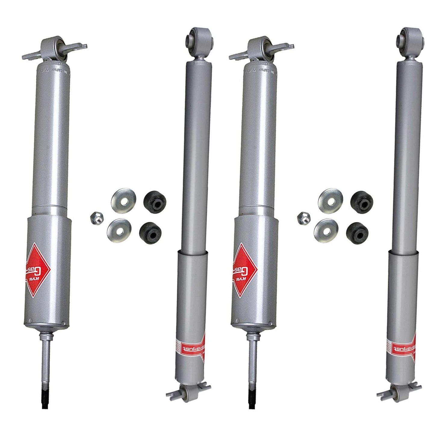 KYB Gas-A-Just Monotube Shocks Set - 2003-2016 Chevrolet Express 2500 AWD RWD