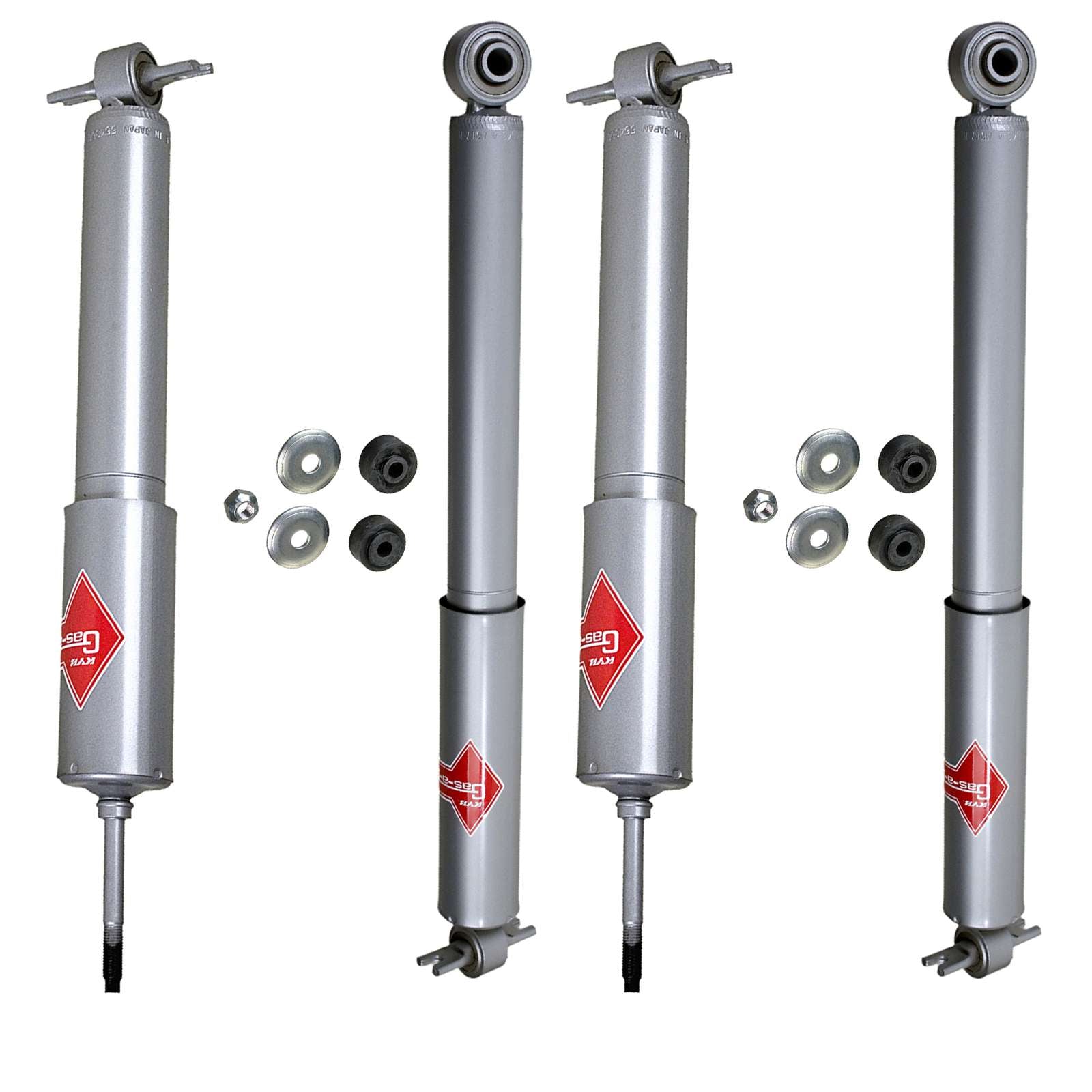 KYB Gas-A-Just Monotube Shocks Set - 2003-2005 Chevrolet Express 3500 RWD