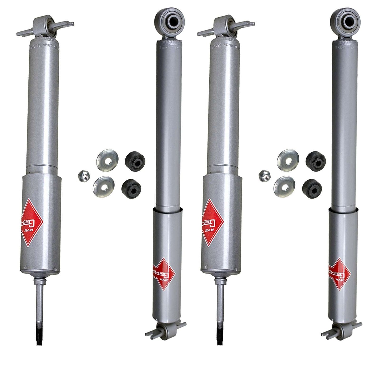 KYB Gas-A-Just Monotube Shocks Set - 2003-2005 GMC Savana 3500 RWD