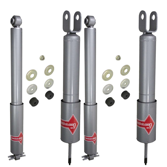 KYB Gas-A-Just Monotube Shocks Set - 2006-2010 Hummer H3 4WD AWD