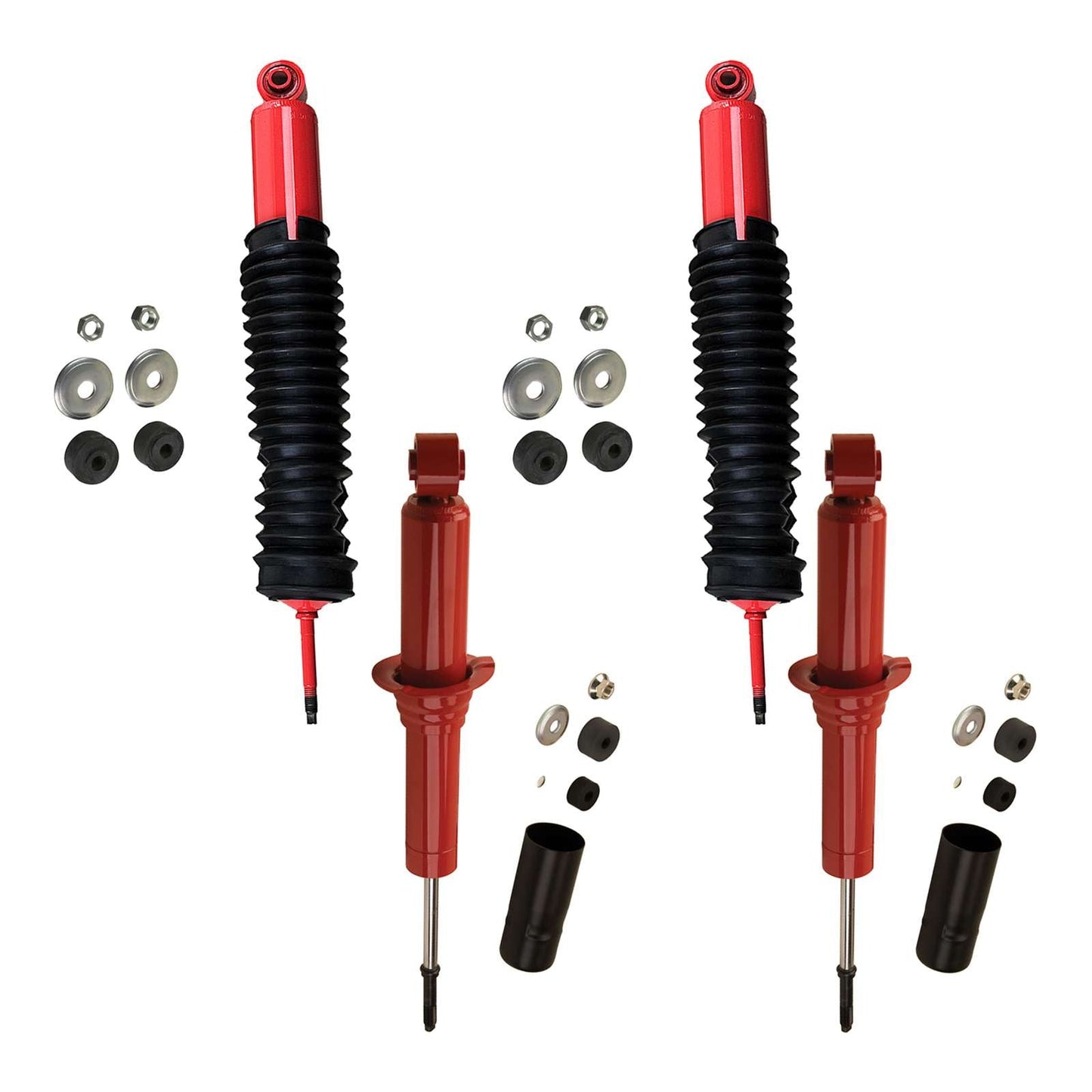 KYB Monomax Monotube Gas Strut & Shocks Set - 1996-2002 Toyota 4Runner 4WD RWD