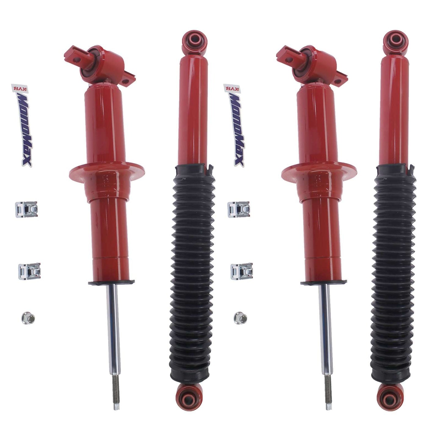 KYB Monomax Monotube Gas Strut & Shocks Set - 2008-2013 GMC Sierra 1500 AWD