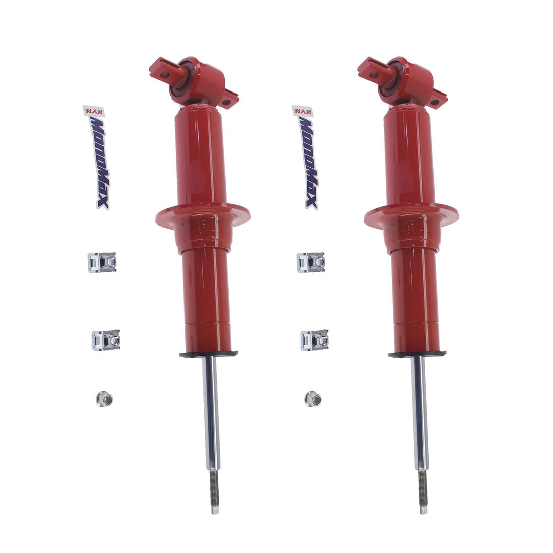 KYB Monomax Monotube Gas Strut Front Pair - 2007-2013 Chevrolet Silverado 1500 4WD RWD