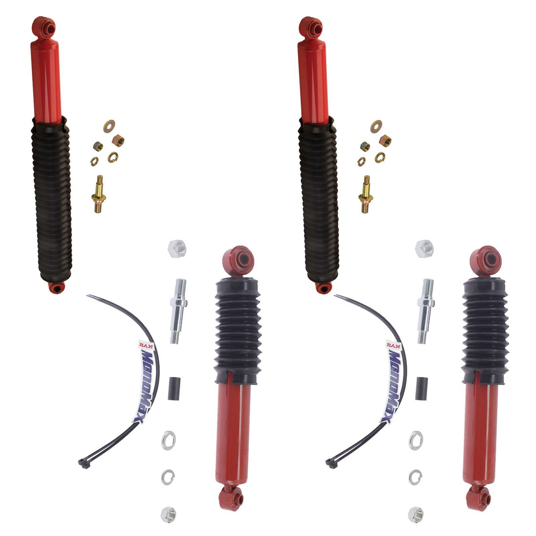 KYB Monomax Monotube Gas Shocks Set - 1973-1986 Chevrolet C10 Suburban RWD