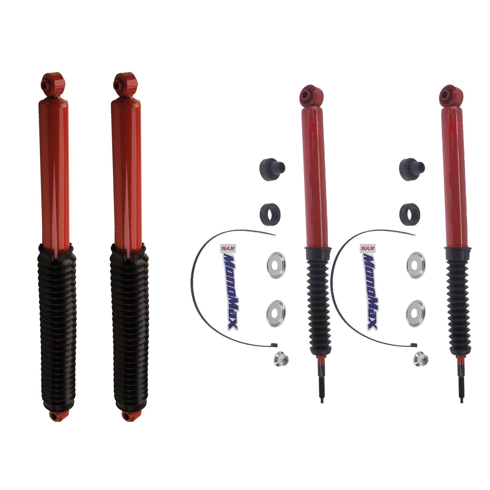 KYB Monomax Monotube Gas Shocks Set - 2005-2016 Ford F-450 Super Duty 4WD RWD