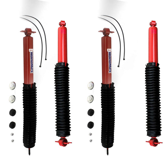 KYB Monomax Monotube Gas Shocks Set w/2.5-4" lift - 1996-2006 Jeep Wrangler 4WD