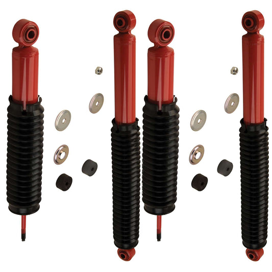 KYB Monomax Monotube Gas Shocks Set - 2001-2010 GMC Sierra 2500 HD 4WD RWD