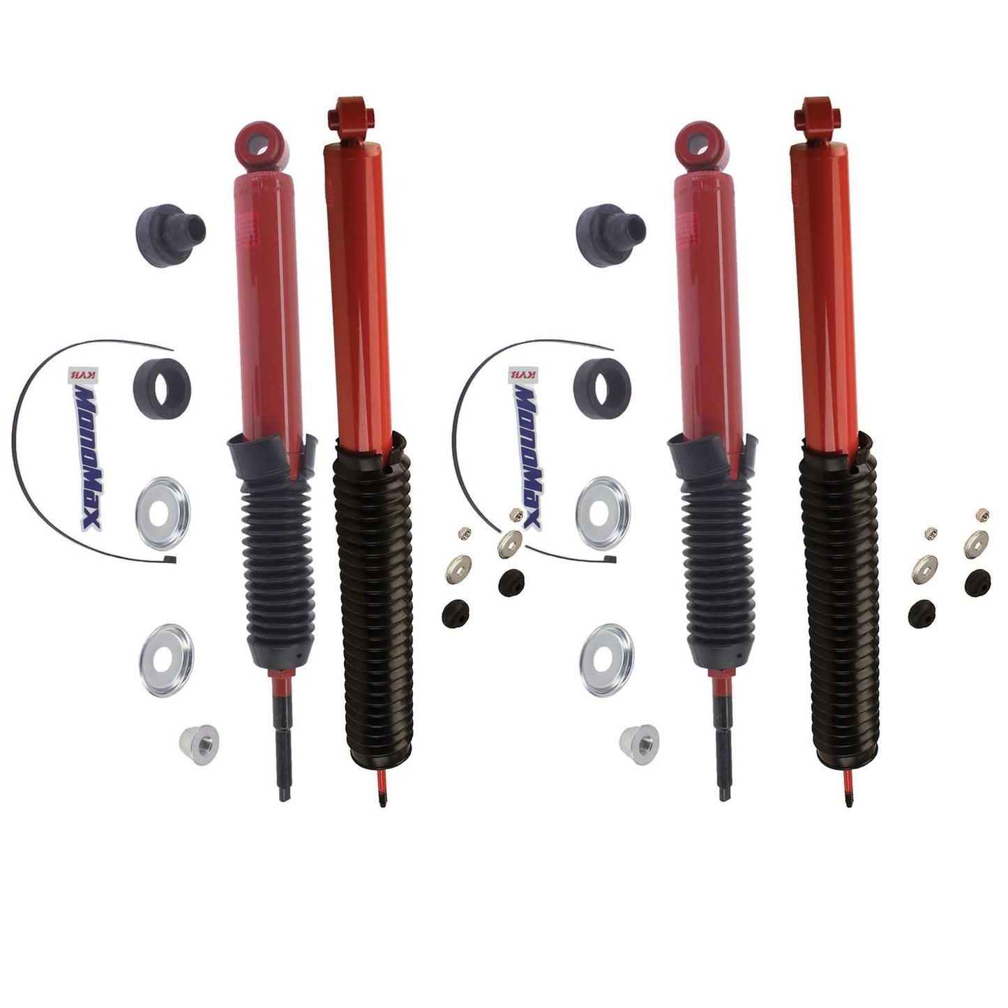 KYB Monomax Monotube Gas Shocks Set - 2008-2017 Ford E-450 Super Duty RWD