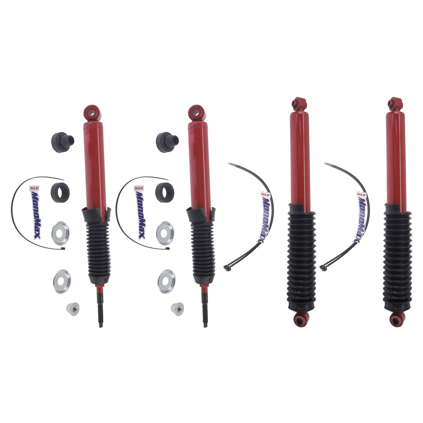 KYB Monomax Monotube Gas Shocks Set - 2008-2021 Ford F-350 Super Duty RWD
