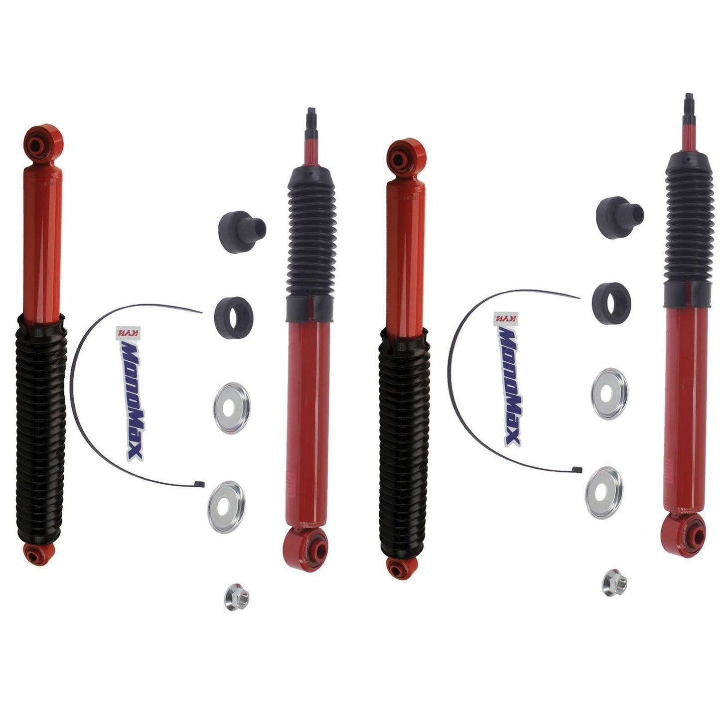 KYB Monomax Monotube Gas Shocks Set - 2002-2005 Dodge Ram 1500 4WD