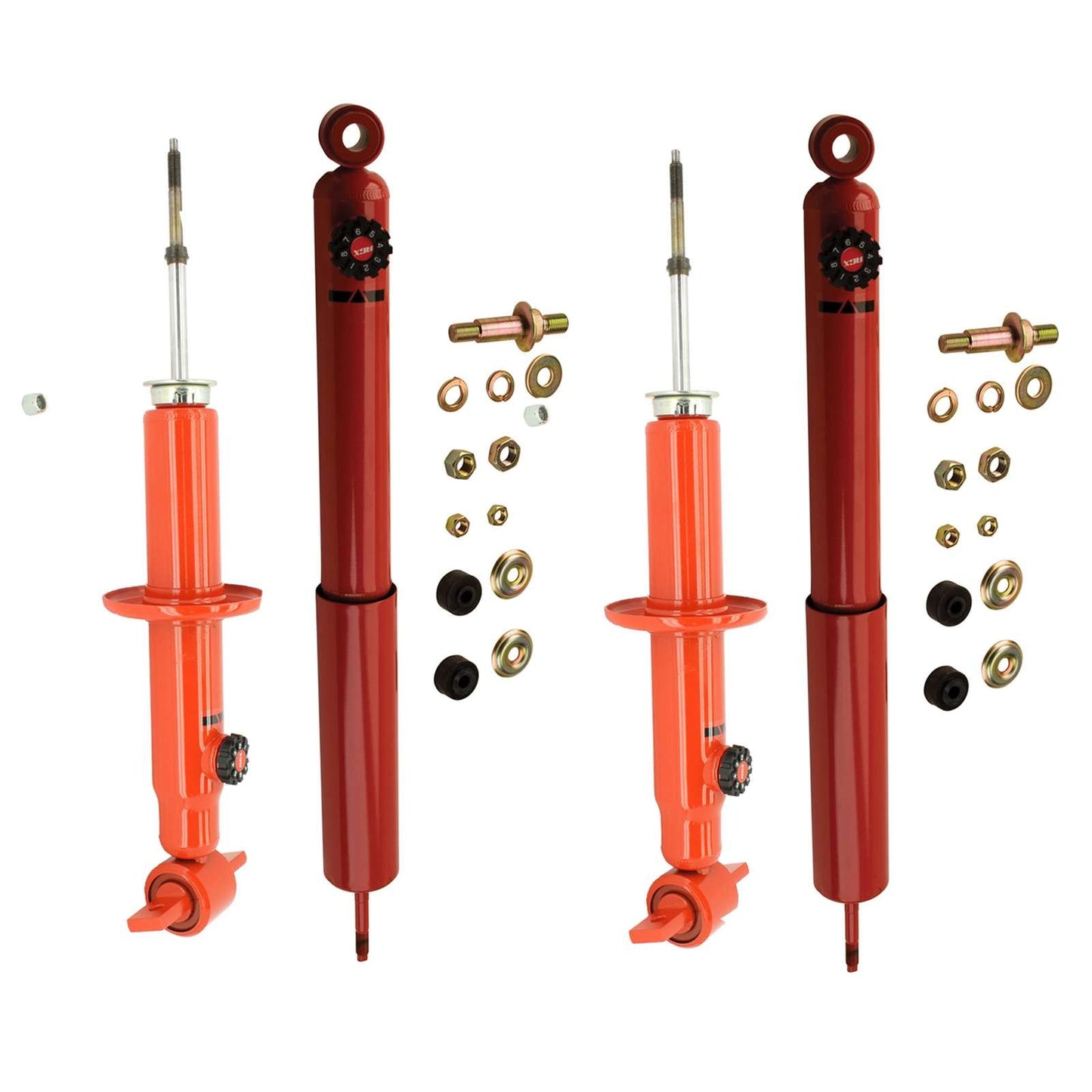KYB AGX Adjustable Strut & Shocks Set - 1993-2002 Chevrolet Camaro RWD