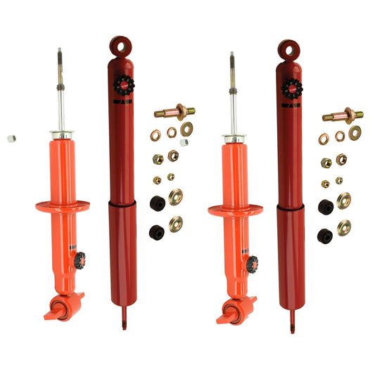 KYB AGX Adjustable Strut & Shocks Set - 1993-2002 Pontiac Firebird RWD