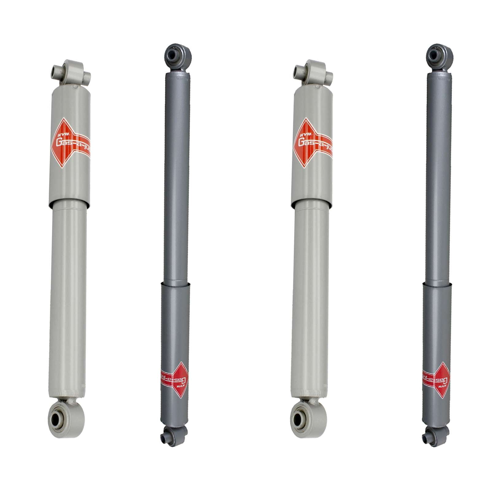 KYB Gas-A-Just Monotube Shocks Set - 2004-2009 Dodge Durango 4WD AWD RWD