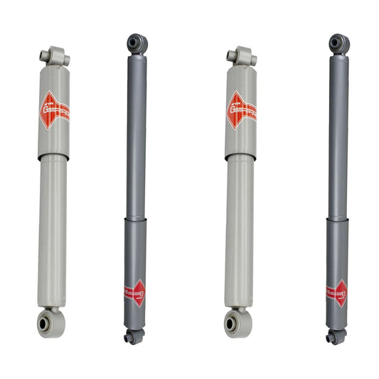 KYB Gas-A-Just Monotube Shocks Set - 2004-2009 Dodge Durango 4WD AWD RWD