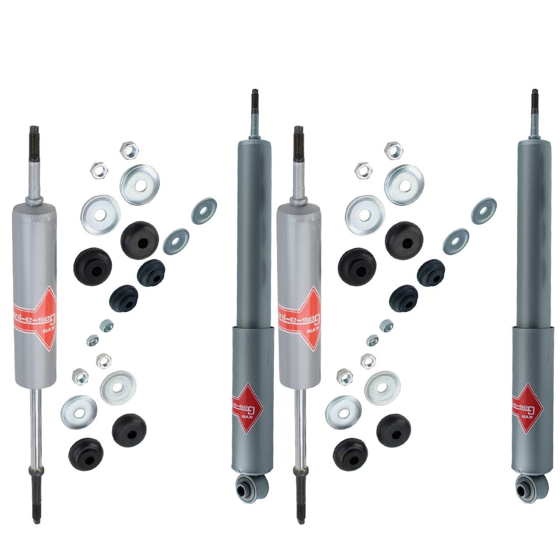 KYB Gas-A-Just Monotube Shocks Set - 1976-1980 Dodge Aspen RWD