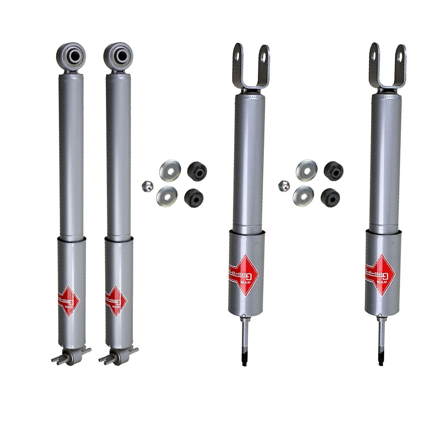 KYB Gas-A-Just Monotube Shocks Set - 2003-2014 Chevrolet Express 1500 AWD