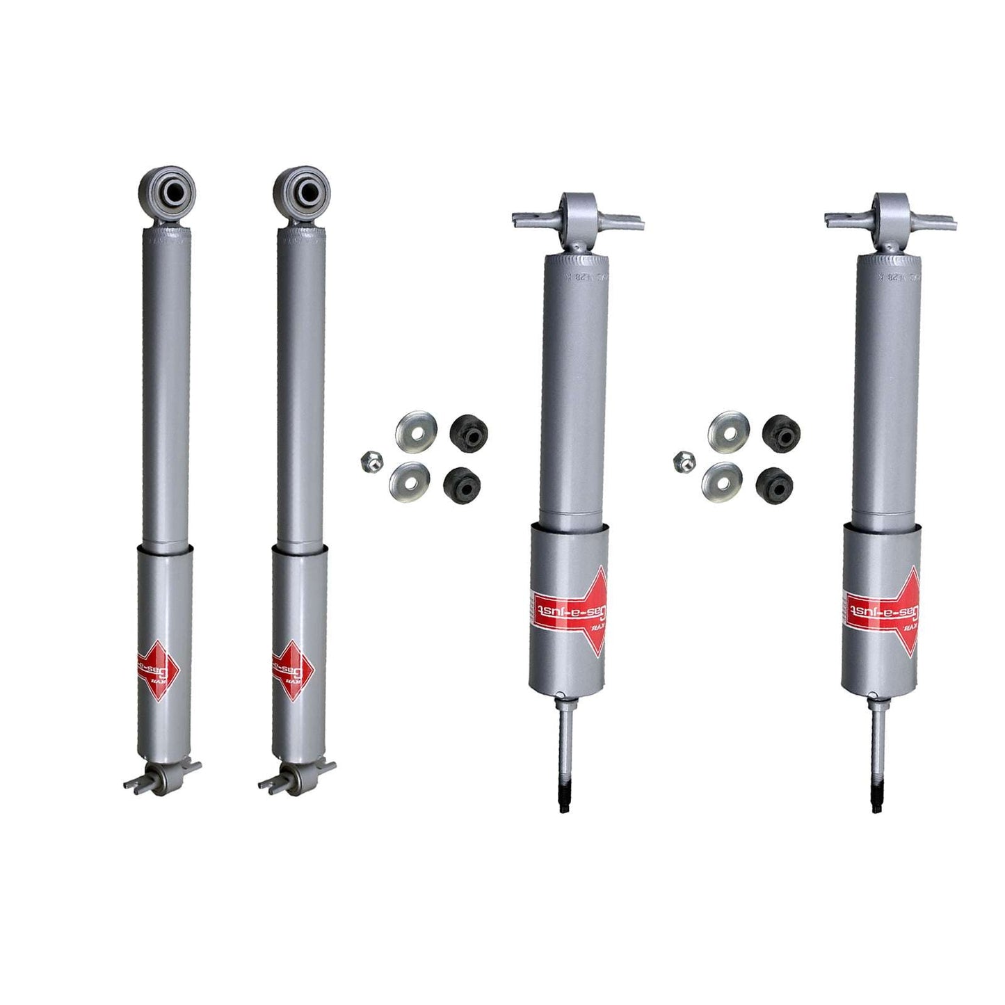 KYB Gas-A-Just Monotube Shocks Set - 2003-2014 GMC Savana 1500 RWD