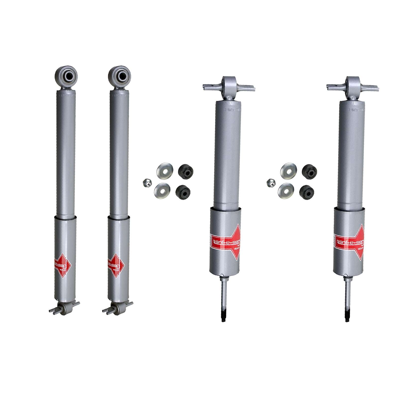 KYB Gas-A-Just Monotube Shocks Set - 2003-2014 GMC Savana 1500 RWD