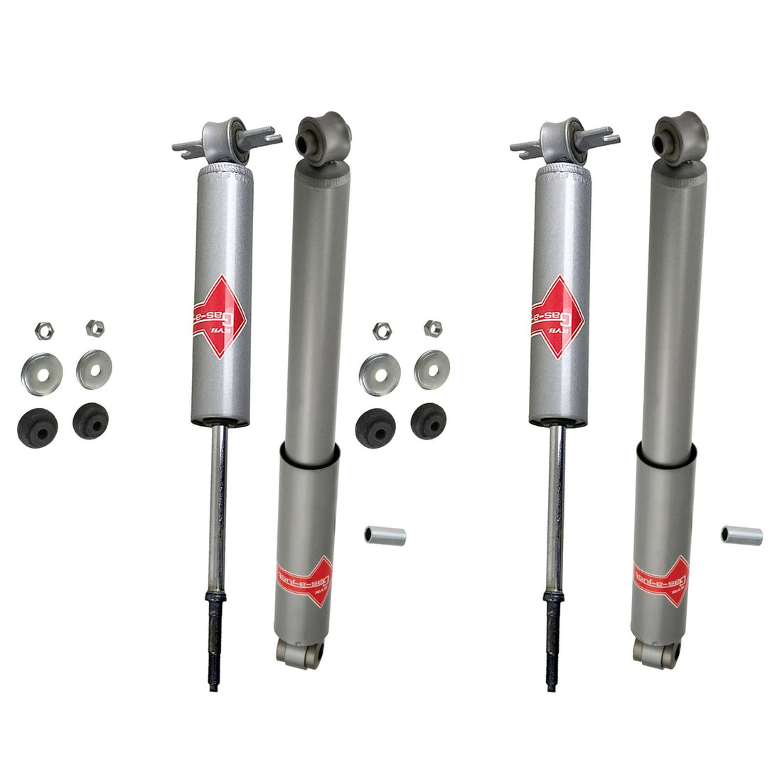 KYB Gas-A-Just Monotube Shocks Set - 1995-1998 Dodge B1500 RWD