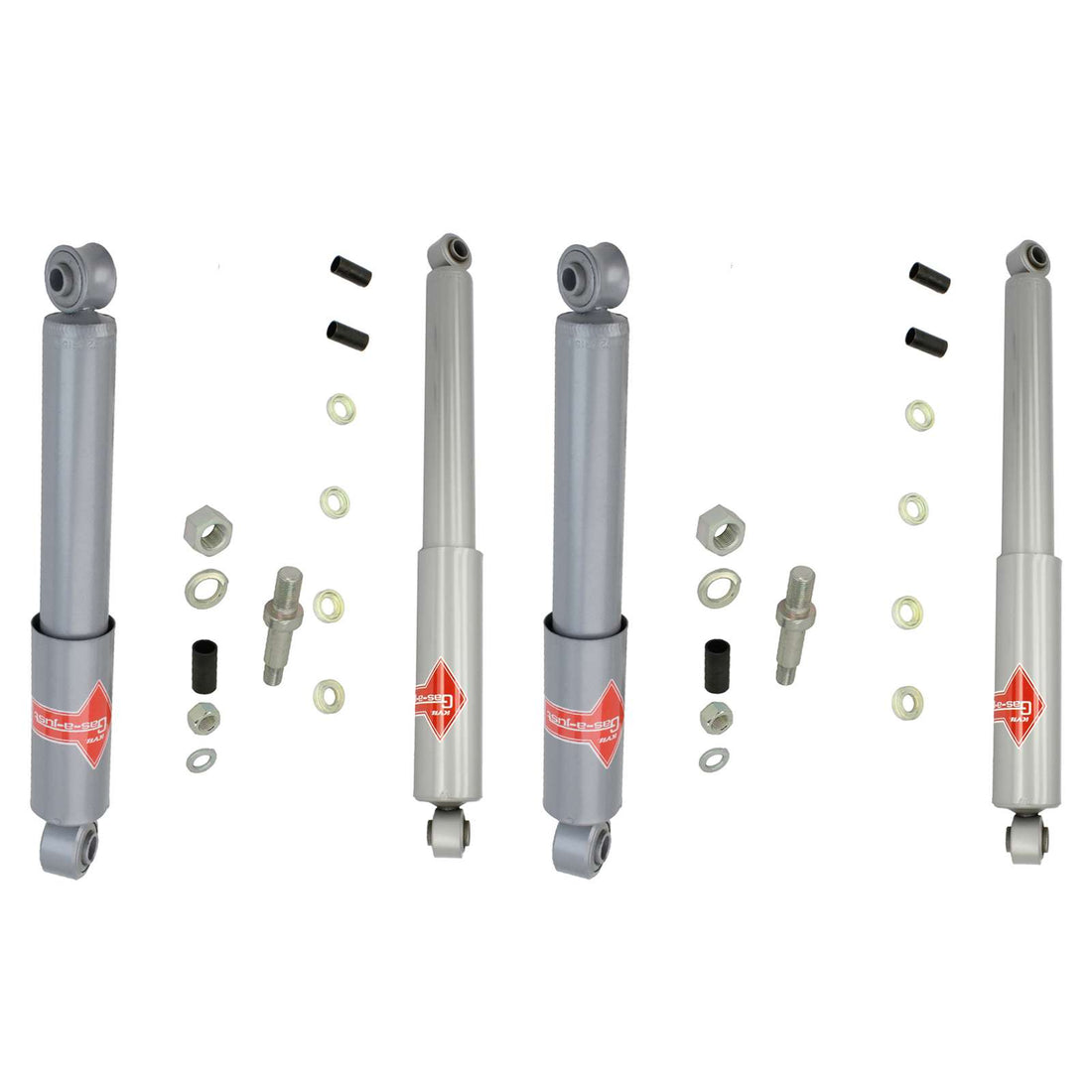 KYB Gas-A-Just Monotube Shocks Set - 1963-1966 GMC Suburban RWD