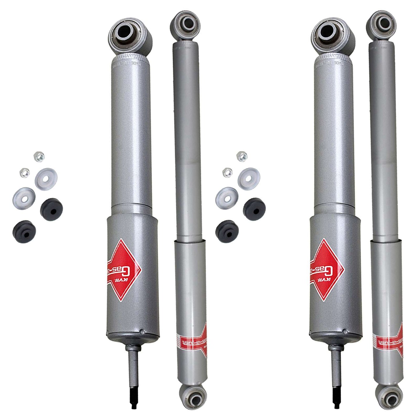 KYB Gas-A-Just Monotube Shocks Set - 1994-2002 Dodge Ram 2500 RWD