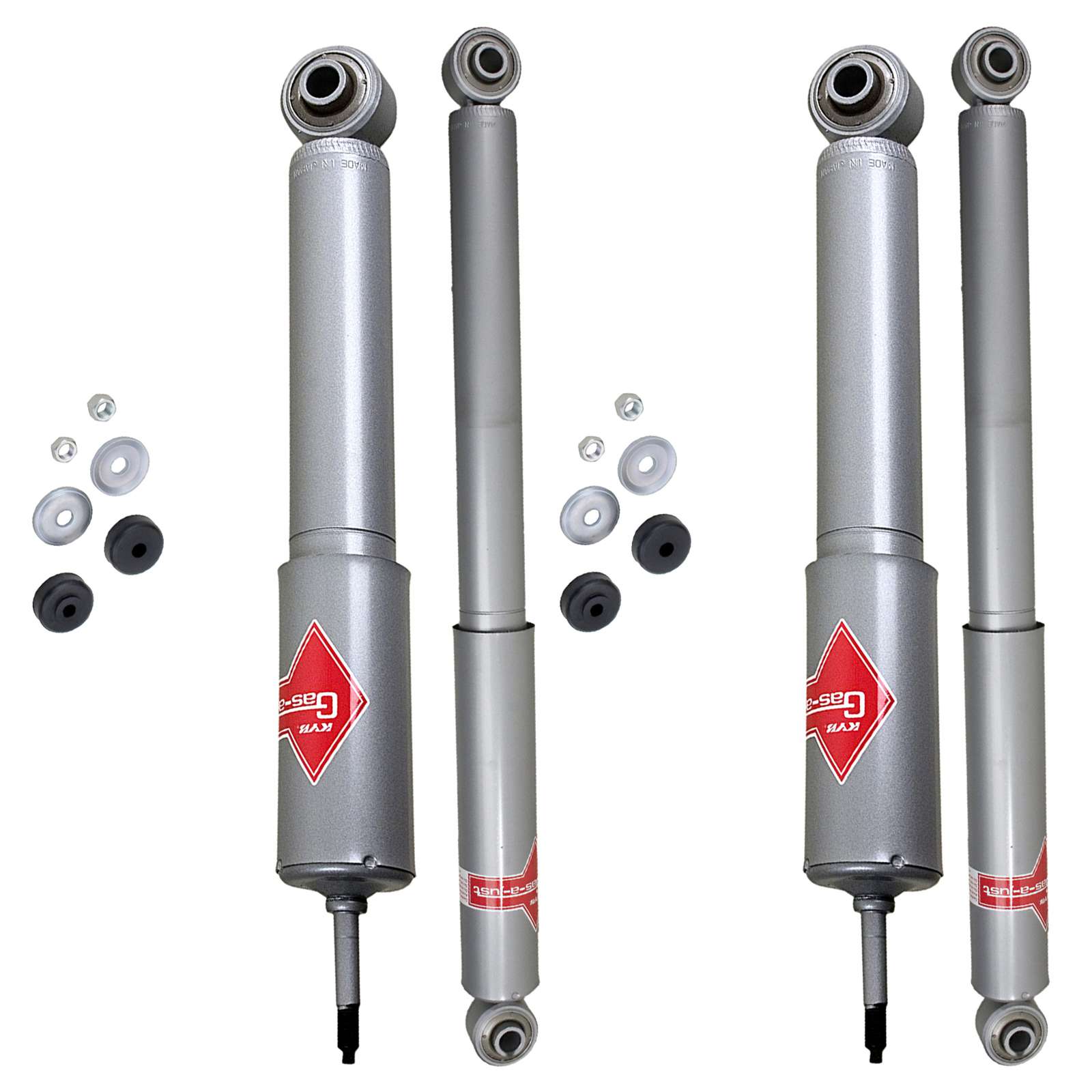 KYB Gas-A-Just Monotube Shocks Set - 1994-2002 Dodge Ram 2500 RWD