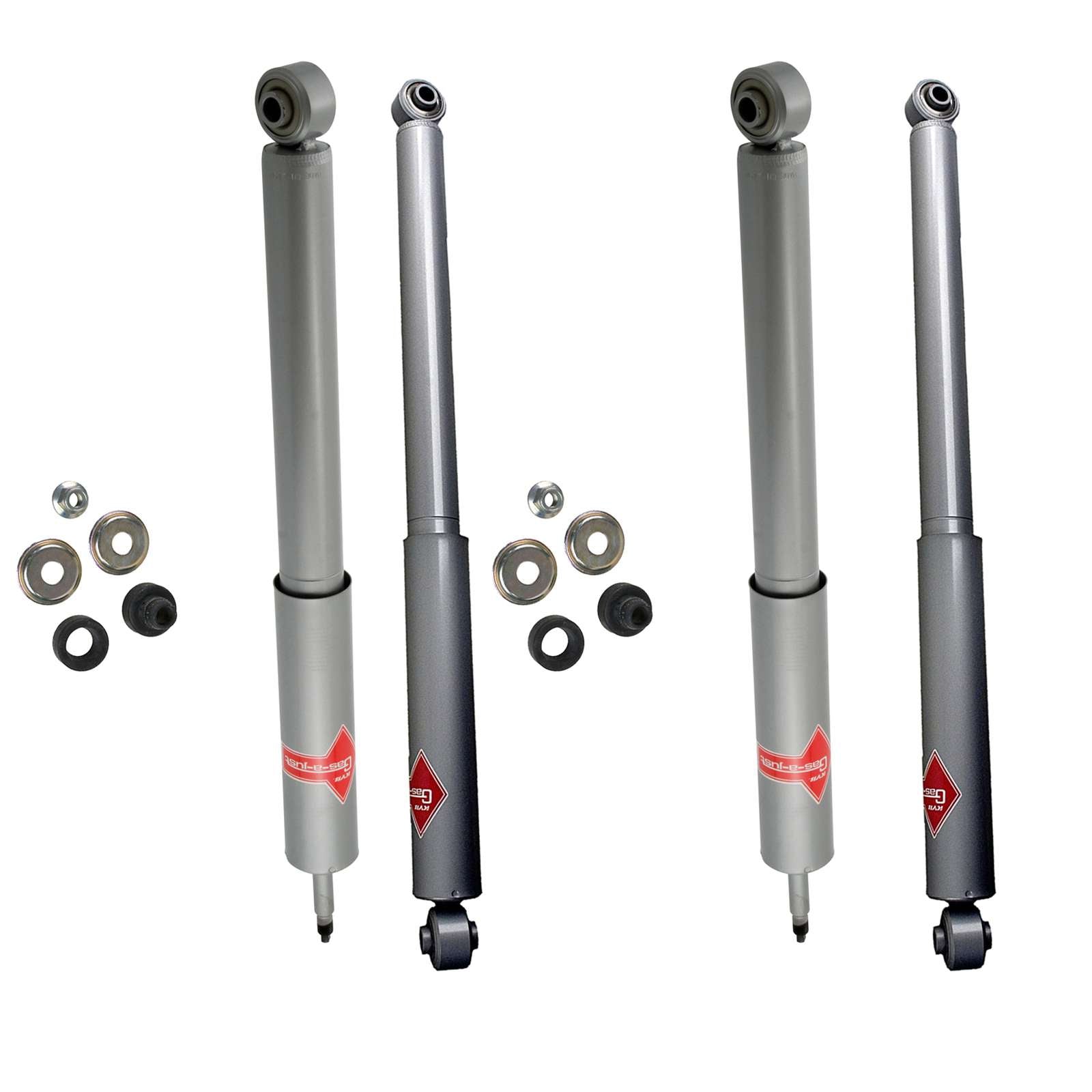 KYB Gas-A-Just Monotube Shocks Set - 2003-2013 Dodge Ram 2500 4WD