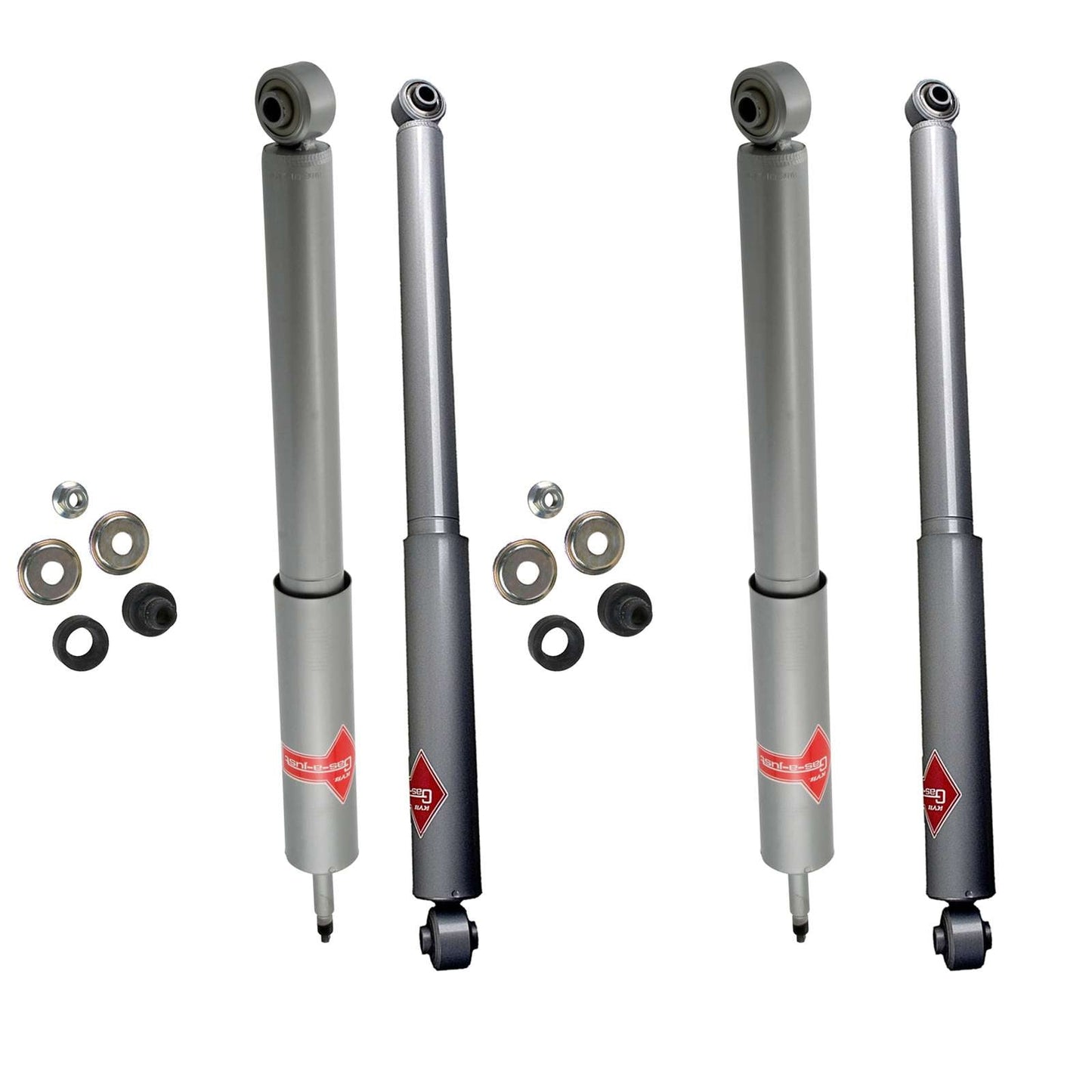 KYB Gas-A-Just Monotube Shocks Set - 2003-2013 Ram 2500 4WD