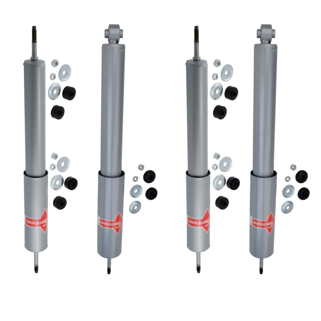 KYB Gas-A-Just Monotube Shocks Set - 1977-1979 Ford F-350 4WD
