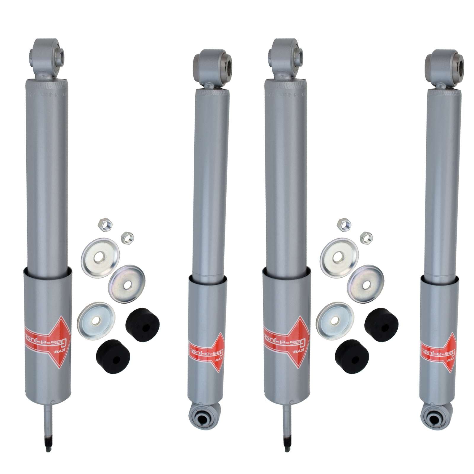 KYB Gas-A-Just Monotube Shocks Set - 1992-2002 Isuzu Trooper 4WD RWD