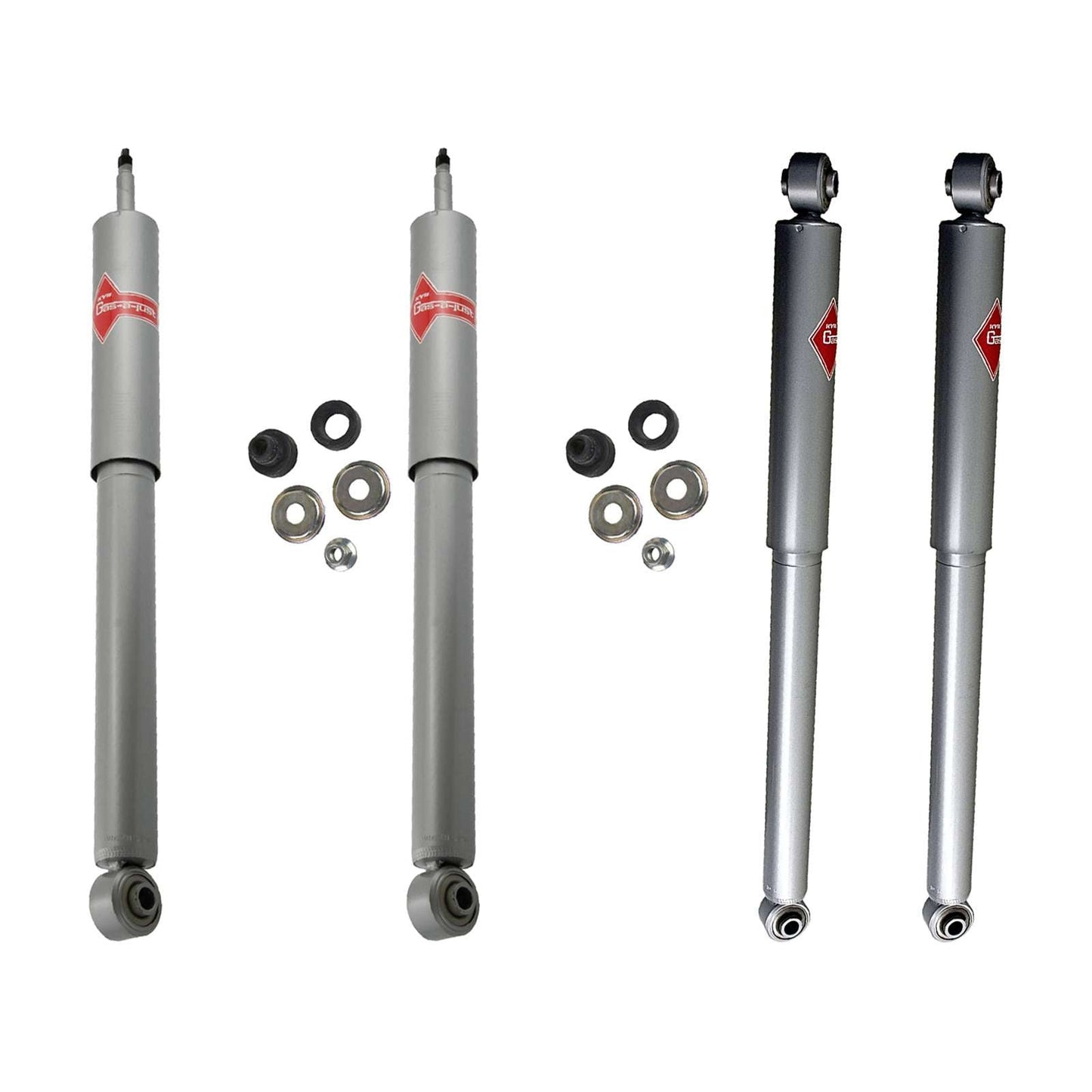 KYB Gas-A-Just Monotube Shocks Set - 1994-2002 Dodge Ram 2500 4WD