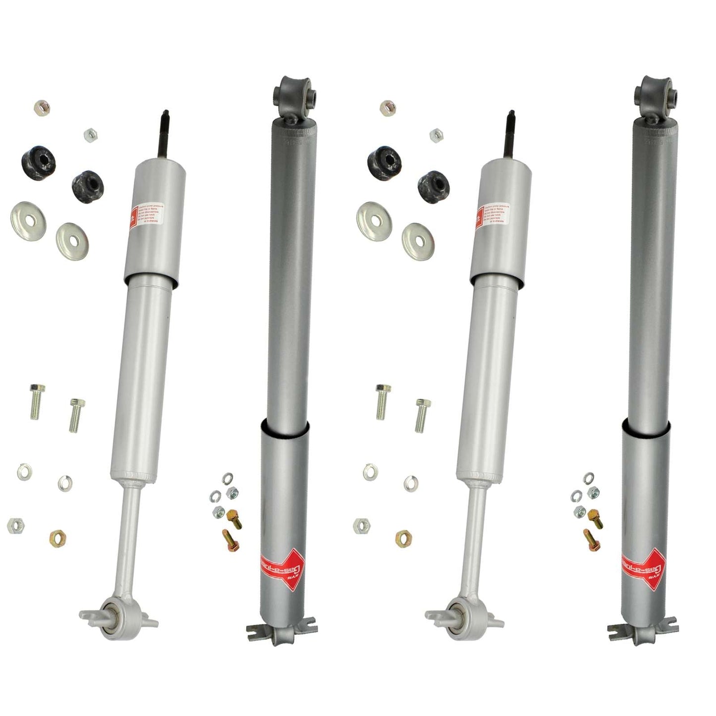 KYB Gas-A-Just Monotube Shocks Set - 1997-2001 Mercury Mountaineer 4WD AWD RWD