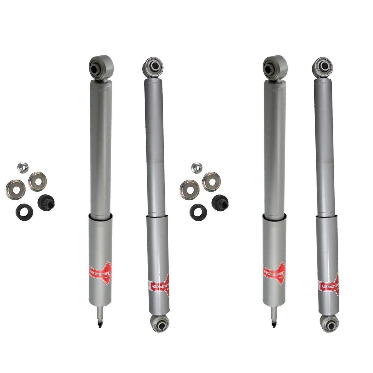 KYB Gas-A-Just Monotube Shocks Set - 1991-2001 Dodge Ram 1500 4WD