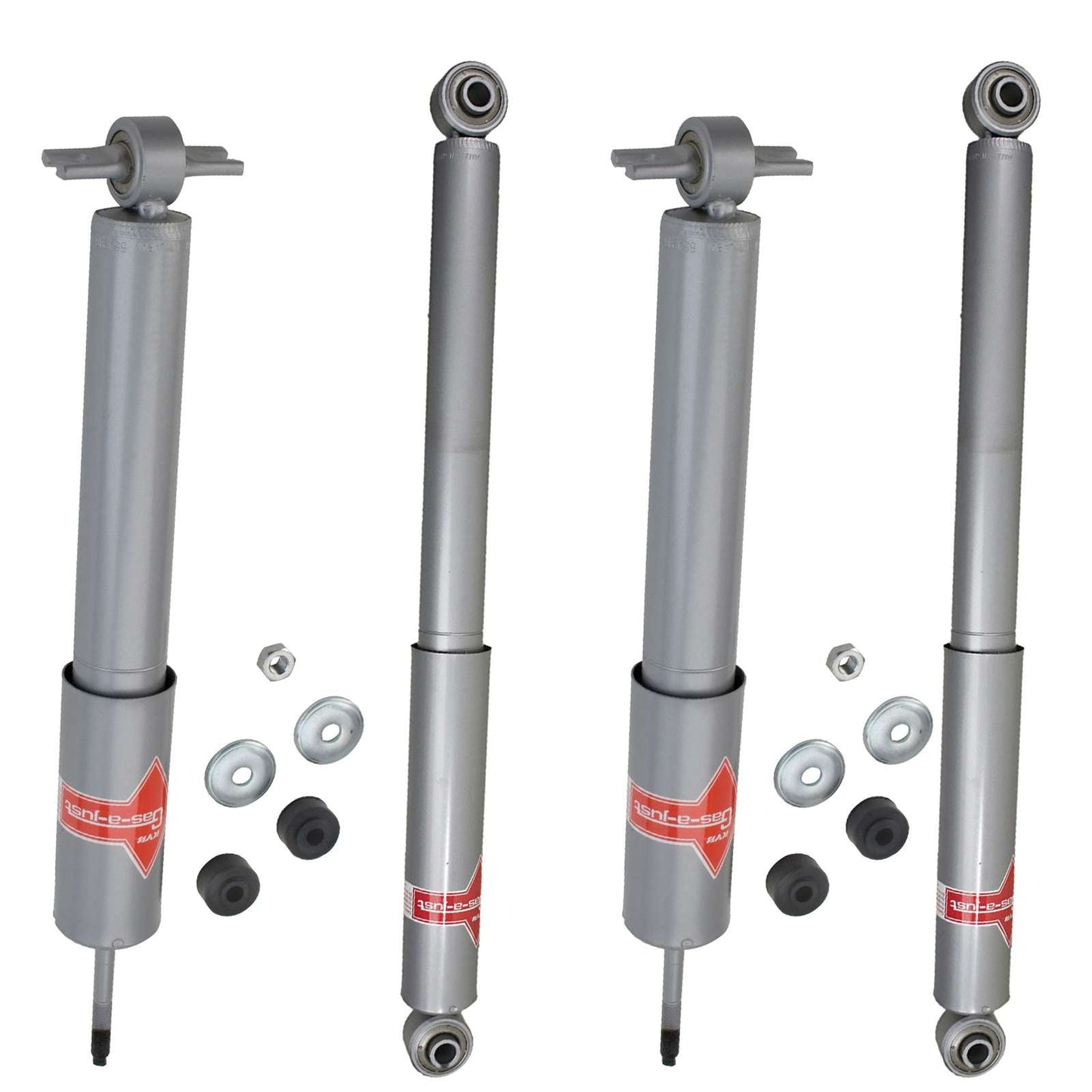 KYB Gas-A-Just Monotube Shocks Set - 1999-2006 Chevrolet Silverado 1500 RWD w/Coils