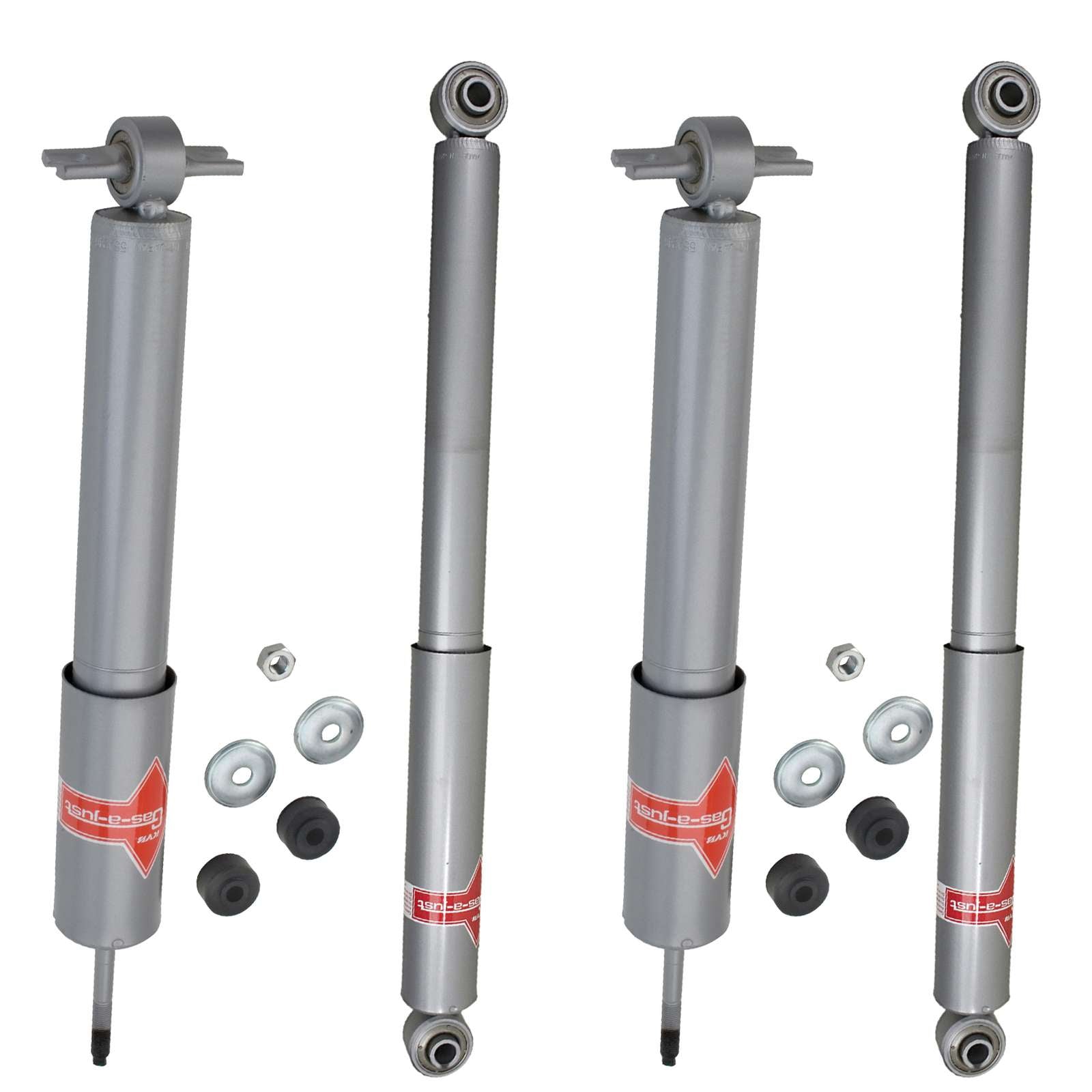 KYB Gas-A-Just Monotube Shocks Set - 1999-2006 GMC Sierra 1500 RWD w/Coils