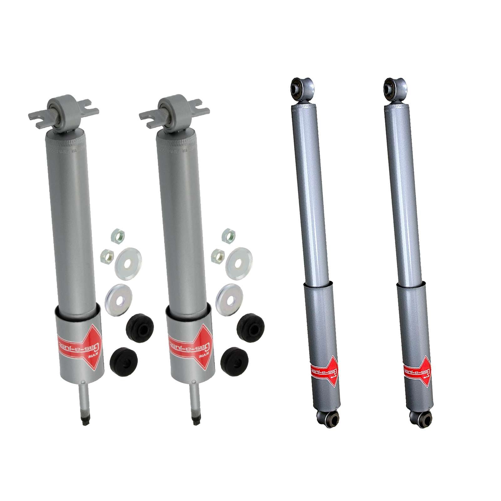 KYB Gas-A-Just Monotube Shocks Set - 1998-2011 Ford Ranger RWD w/Front Coils