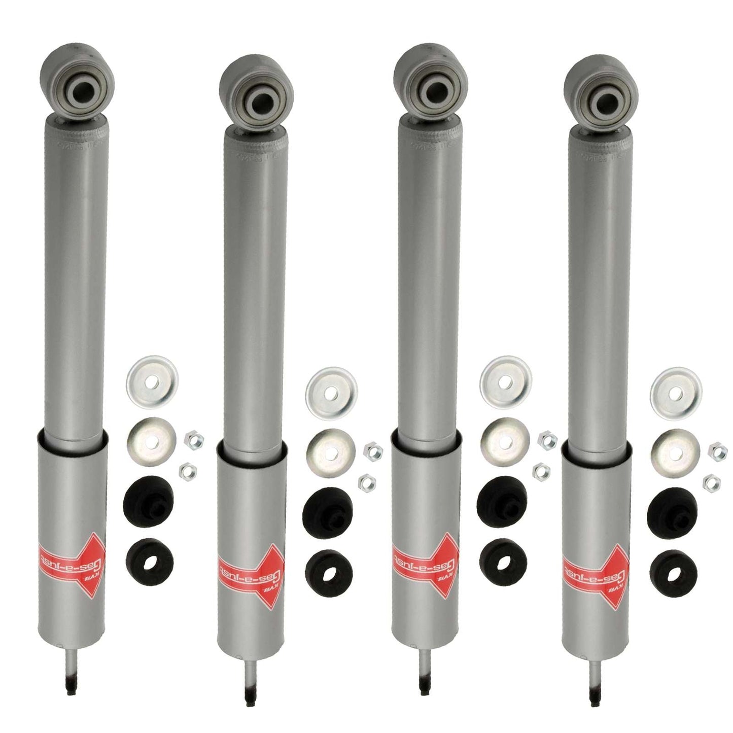 KYB Gas-A-Just Monotube Shocks Set - 1998-2000 Isuzu Amigo 4WD RWD