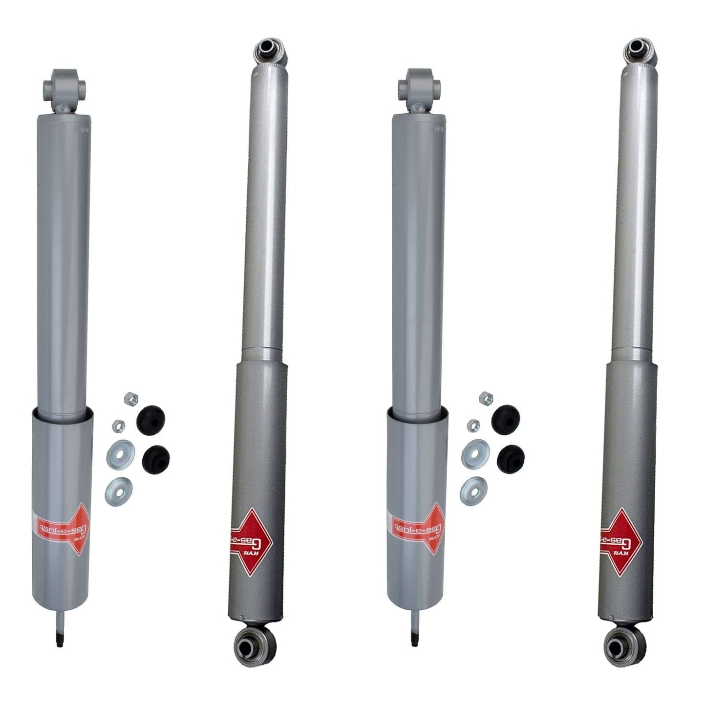 KYB Gas-A-Just Monotube Shocks Set - 1998-2003 Dodge Durango 4WD