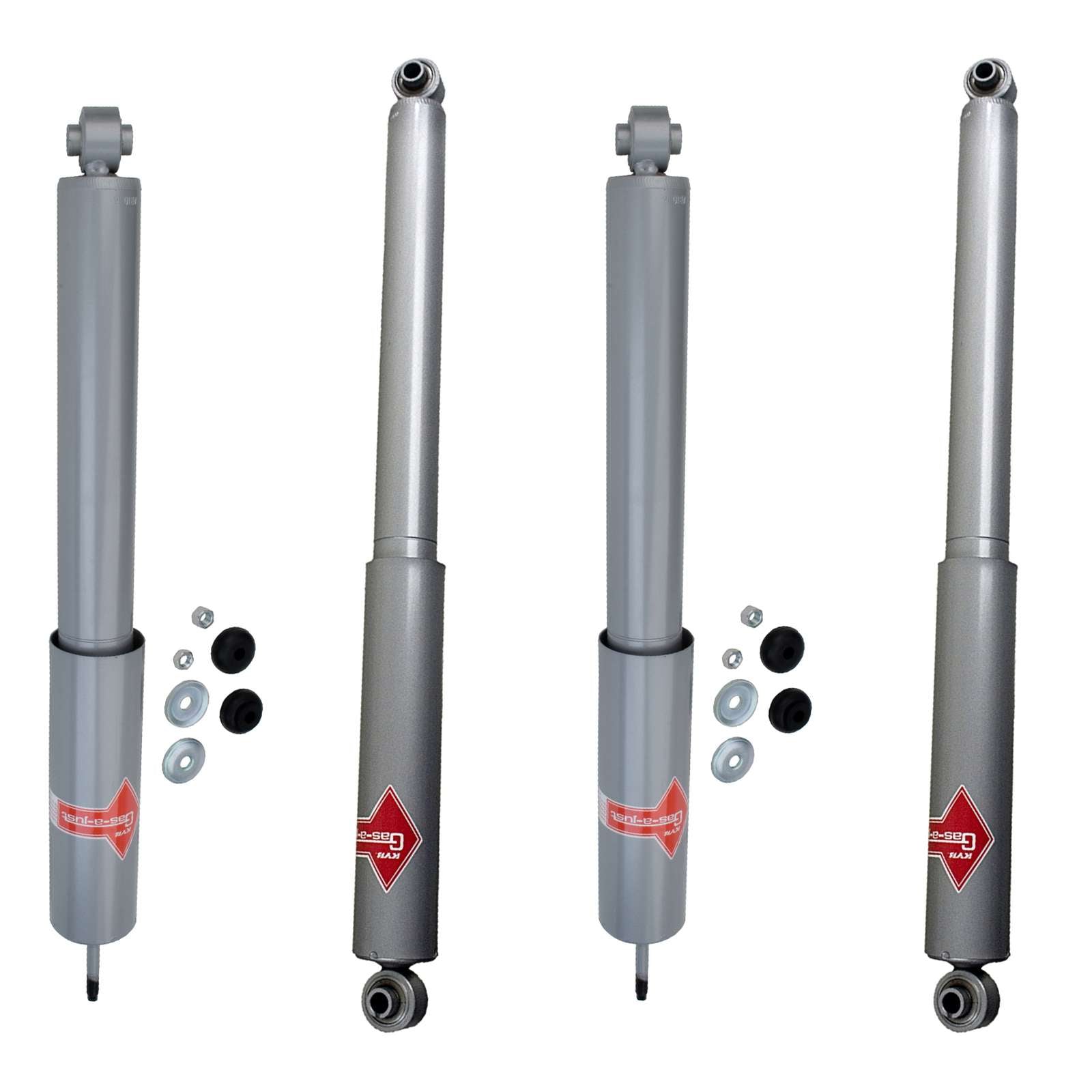 KYB Gas-A-Just Monotube Shocks Set - 1998-2003 Dodge Durango 4WD