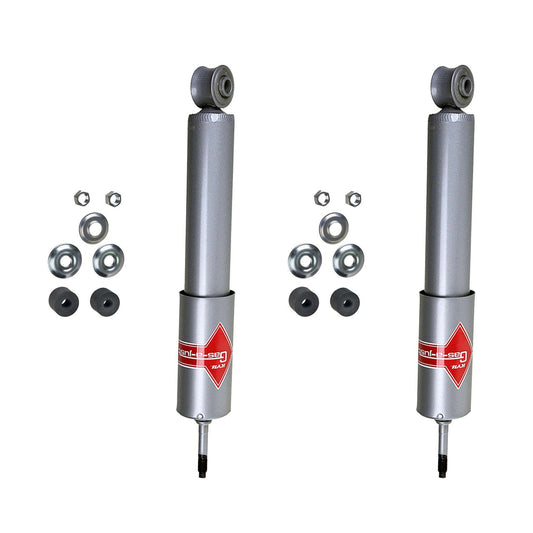 KYB Gas-A-Just Monotube Shocks Front Pair - 2000-2004 Nissan Xterra 4WD RWD