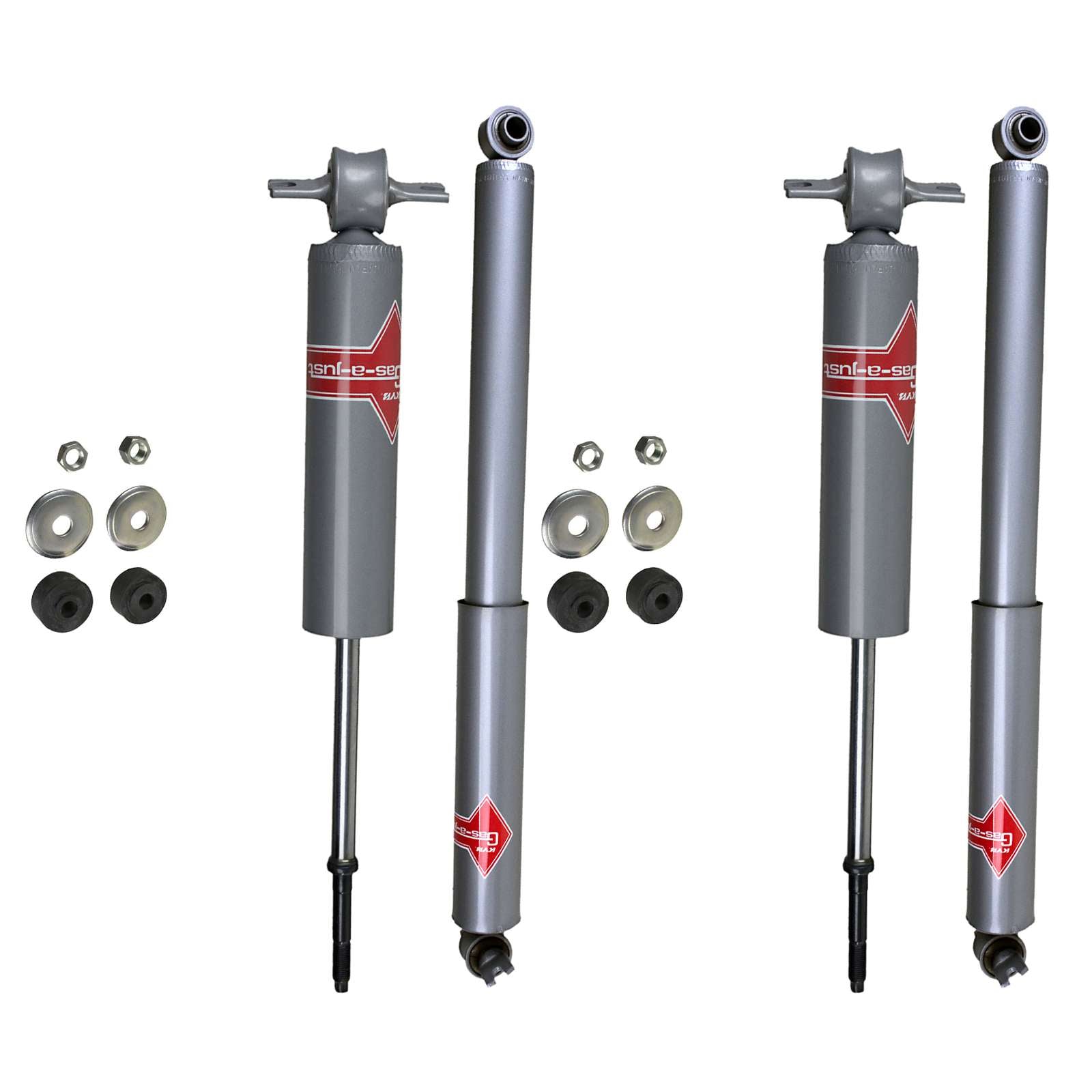 KYB Gas-A-Just Monotube Shocks Set - 1982-2003 Chevrolet S10 RWD