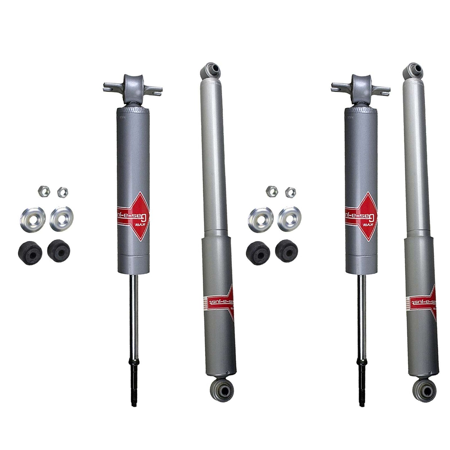 KYB Gas-A-Just Monotube Shocks Set - 1997-2004 Dodge Dakota RWD