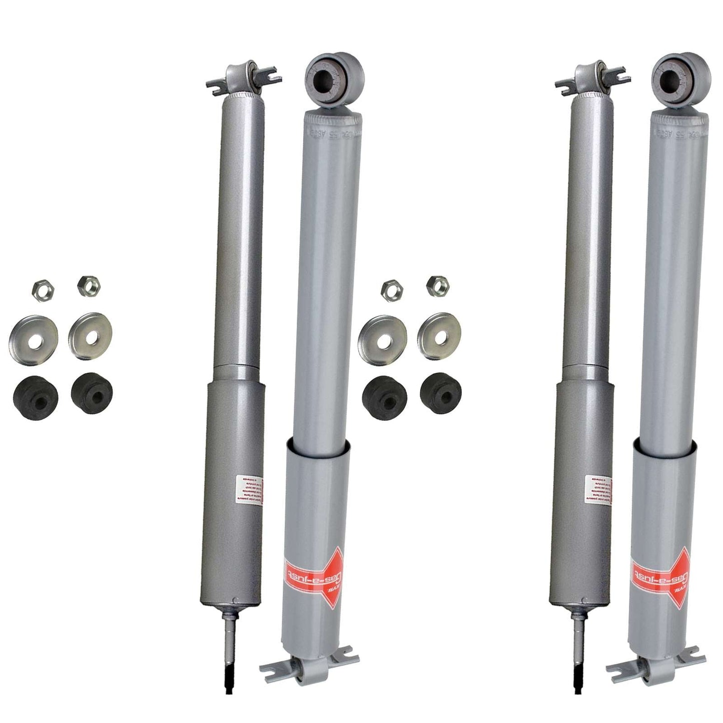 KYB Gas-A-Just Monotube Shocks Set - 1984-2001 Jeep Cherokee 4WD RWD